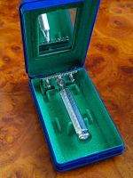 Лот: 20534406. Фото: 2. Т-образный станок бритва Merkur... Косметика и уход