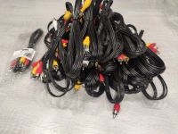 Лот: 21765738. Фото: 2. Кабель RCA x3 - RCA x3. 25 штук. Комплектующие