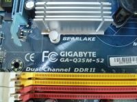 Лот: 15562584. Фото: 3. Материнская плата Gigabyte GA-Q35M-S2... Компьютеры, оргтехника, канцтовары