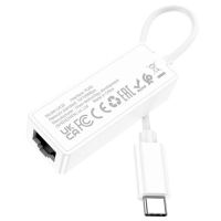 Лот: 25613793. Фото: 8. Адаптер Hoco UA22, Type-C - ethernet...