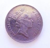 Лот: 25805440. Фото: 2. Великобритания 10 пенсов 1992... Монеты