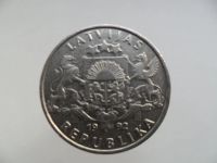 Лот: 7039349. Фото: 2. 1 лат Латвия 1992г. Монеты