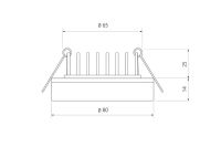 Лот: 23648061. Фото: 5. Светильник встраиваемый ELEKTROSTANDARD...