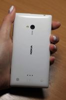 Лот: 4036547. Фото: 2. Nokia Lumia 720 белая + чехол... Смартфоны, связь, навигация
