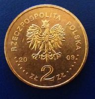 Лот: 19635982. Фото: 2. Польша 2 злотых 2009 Y# 709 Города... Монеты