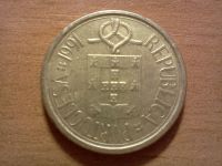 Лот: 6424162. Фото: 2. 5 эскудо португалия. Монеты