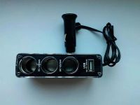 Лот: 3190626. Фото: 3. Тройник прикуривателя с USB разъемом... Авто, мото, водный транспорт