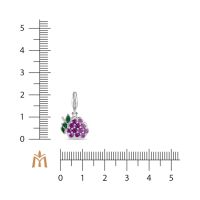 Лот: 24368594. Фото: 2. Подвеска с фианит. Ювелирные изделия, бижутерия, часы