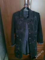 Лот: 2722013. Фото: 2. стильный джинсовый кардиган. Женская одежда