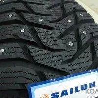 Лот: 14540281. Фото: 2. Шины 225/55 R18 Sailun Ice Blazer... Шины, Диски