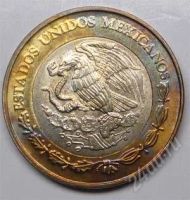 Лот: 1583418. Фото: 2. Мексика. 10 песо 2001г. Биметалл... Монеты