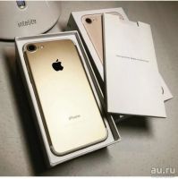 Лот: 13848505. Фото: 5. iPhone 7gold 32gb