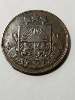 Лот: 25192808. Фото: 2. 5 сантимов 1922 г. Латвия. Герб... Монеты