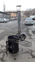 Лот: 10572381. Фото: 3. Печь под казан с трубой и со съемными... Красноярск
