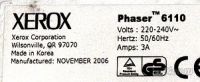 Лот: 5563697. Фото: 5. Xerox Phaser 6110 Цветной! Без...