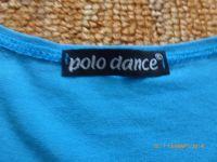 Лот: 3847828. Фото: 2. Голубая футболка Polo dance. Женская одежда