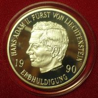 Лот: 11215650. Фото: 2. 10 франков 1990 г Лихтенштейн. Монеты
