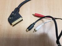 Лот: 10231776. Фото: 2. Кабель-переходник с RCA на SCART... Аксессуары