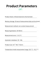Лот: 16875809. Фото: 2. Инфракрасный электронный термометр... Медицина