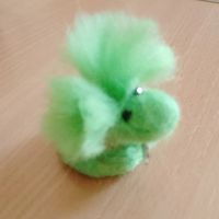 Лот: 24556449. Фото: 3. Сувенир игрушка змея из шерсти. Сувениры, подарки
