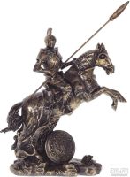 Лот: 18494012. Фото: 2. Статуэтка Рыцарь на коне. Фигурка... Сувениры