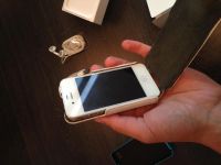 Лот: 4379426. Фото: 7. Iphone 4 32gb free sim белый полный...