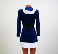 Лот: 3390795. Фото: 3. Платье новогоднее, синее. Одежда, обувь, галантерея