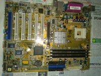 Лот: 17848612. Фото: 5. Материнская плата ASUS P4P800VM...