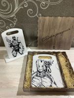 Лот: 17336023. Фото: 3. Разделочные доски с вашим рисунком. Домашний быт