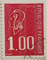 Лот: 25404139. Фото: 2. Марка_Франции, Портрет Марианны... Коллекционирование, моделизм