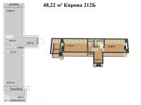 Лот: 19334610. Фото: 2. Продажа Квартира Абакан, Кирова... Продажа