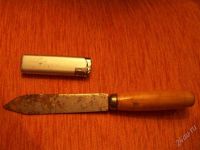 Лот: 1166330. Фото: 2. старый надёжный нож. Антиквариат