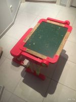 Лот: 12972456. Фото: 2. Smoby Парта с двухсторонней доской. Детская мебель