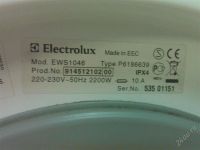 Лот: 2948073. Фото: 3. Стиральная машина Electrolux EWS... Бытовая техника