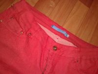 Лот: 7829255. Фото: 2. Джинсы резинка..коралловые.48-50рр... Женская одежда