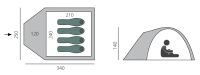 Лот: 11754764. Фото: 2. Палатка Vega BTrace 4 - х местная... Туризм