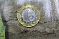 Лот: 20943545. Фото: 2. Молдавия 5 лей 2023 года Регулярный... Монеты