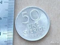 Лот: 13290824. Фото: 4. Монета 50 эри оре ере Швеция 1965... Красноярск