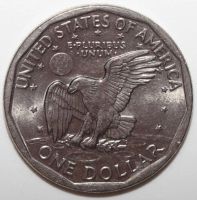 Лот: 6279043. Фото: 2. 1 доллар 1979 год. Энтони Сьюзен... Монеты