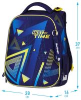 Лот: 25013323. Фото: 2. Ранец Berlingo Expert Max "Triangles... Учёба (Школа, вуз)