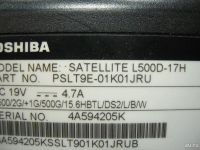 Лот: 9744309. Фото: 4. Кулер ноутбука Toshiba L500D-17H... Красноярск