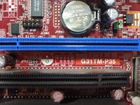 Лот: 24764647. Фото: 3. Мат. плата MSI G31TM-P35/LGA775... Компьютеры, оргтехника, канцтовары