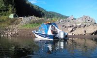 Лот: 6022313. Фото: 3. катер smokercraft + Honda 130. Авто, мото, водный транспорт