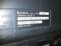 Лот: 1968439. Фото: 2. японский телевизор Sony тринитрон... ТВ и видео
