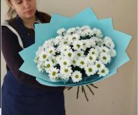 Лот: 25797097. Фото: 2. Букет из Ромашковых Хризантем. Цветы, букеты