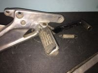 Лот: 15560340. Фото: 4. Кронштейны подножек Honda CB 400... Красноярск