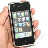 Лот: 302929. Фото: 2. iPhone 3G - F030 black - 2sim... Смартфоны, связь, навигация