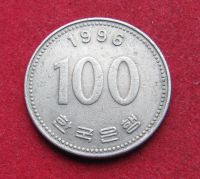 Лот: 19522858. Фото: 2. Южная Корея 100 вон, 1996 Г. Монеты