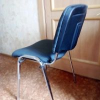 Лот: 25638859. Фото: 3. Стул офисный хромированный ткань... Мебель