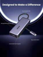 Лот: 25709855. Фото: 6. Адаптер UGREEN CM848 (35921) USB-C...
